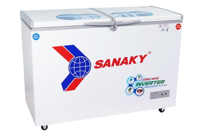 Tủ đông Sanaky Inverter 2 ngăn VH-4099W3 280 lít