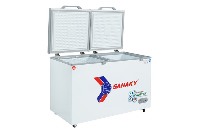 Tủ đông Sanaky Inverter 2 ngăn VH-5699W3 365 lít