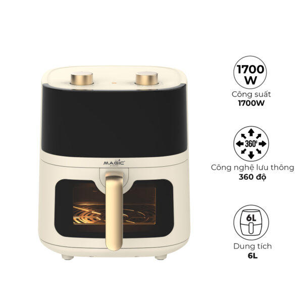 Nồi chiên không dầu Magic Eco 6 lít AC-161