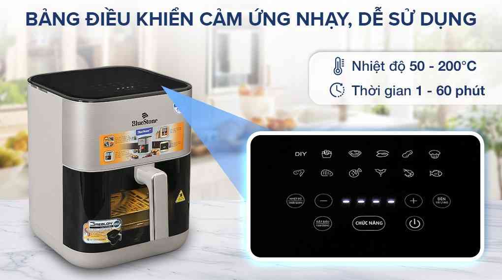 Nồi chiên không dầu BlueStone AFB-5867 6 lít