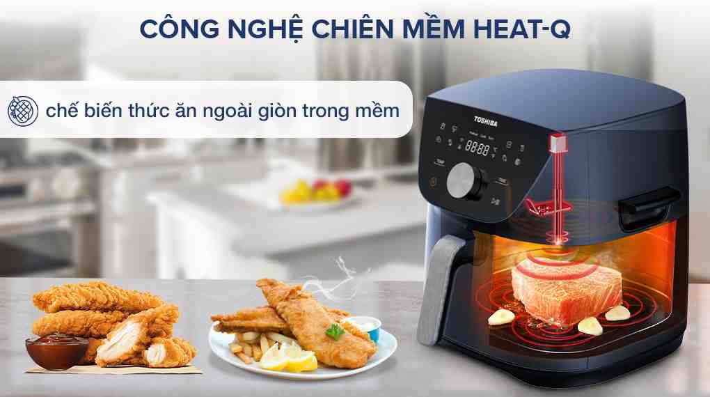 Nồi chiên không dầu Toshiba AF-74CS2SRVN(B) 7.4 lít