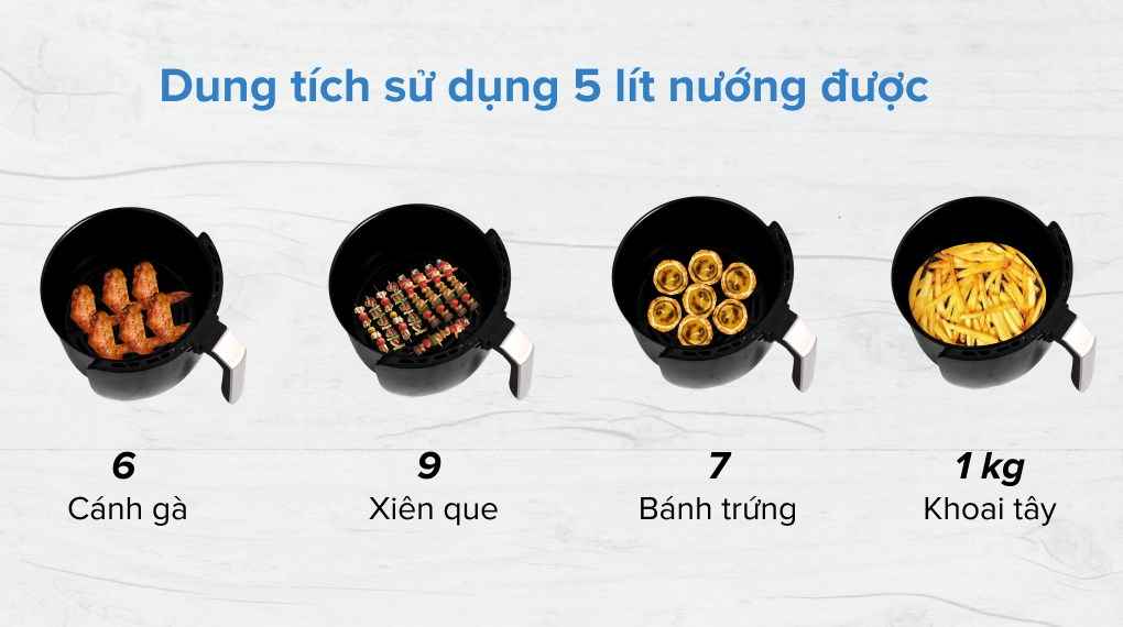 Nồi chiên không dầu Ferroli FAF-5.0M3 5 lít