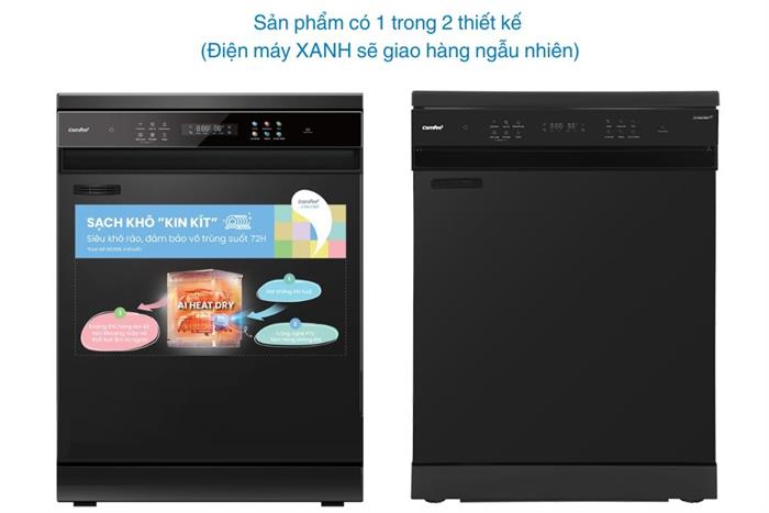 Máy rửa chén độc lập Comfee CDWEF1401HB-W-VN