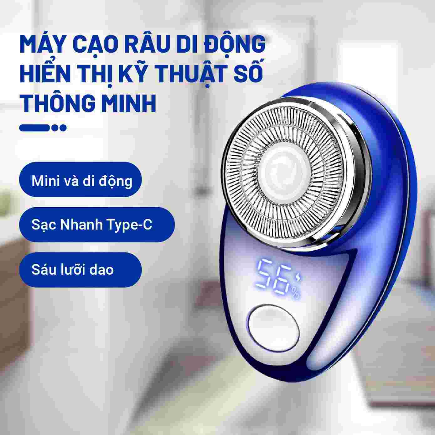Máy cạo râu khô và ướt Hyundai PHT-051