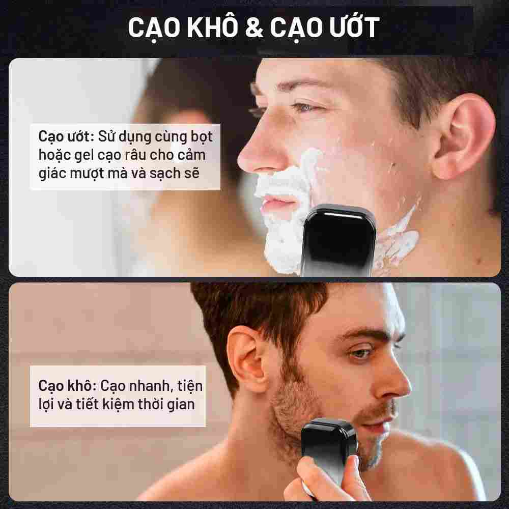 Máy cạo râu khô và ướt Hyundai PHT-046
