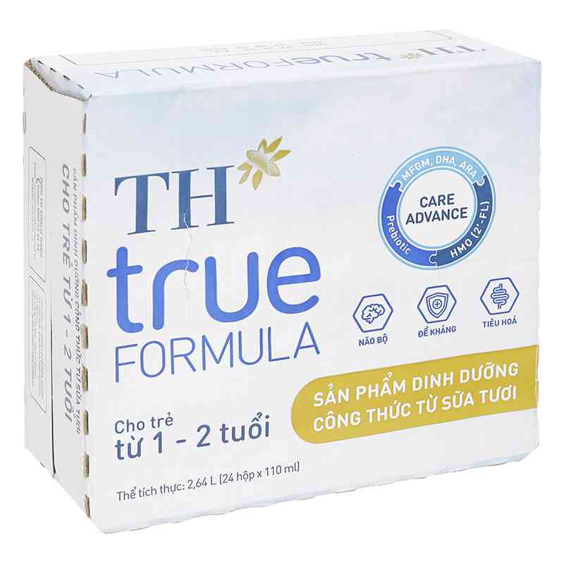 Thùng 24 hộp sữa pha sẵn TH true Formula 110ml