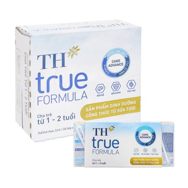 Thùng 24 hộp sữa pha sẵn TH true Formula 110ml