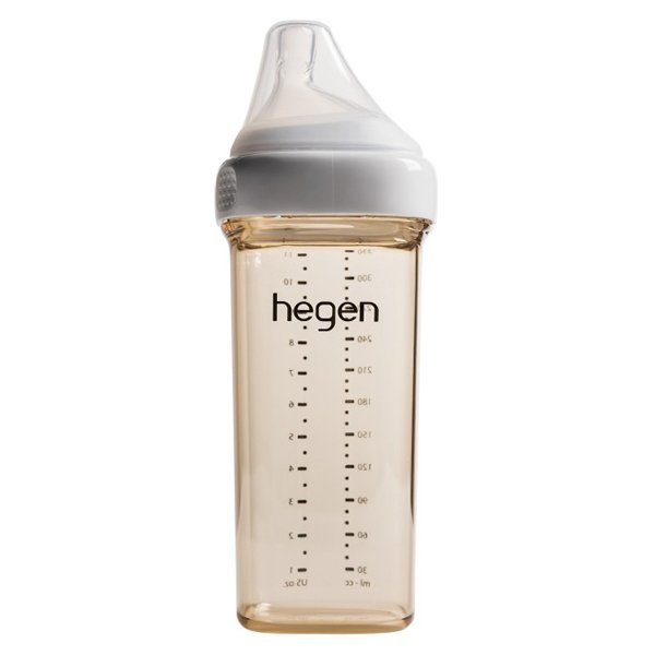 Bình sữa nhựa PPSU Hegen cổ rộng 330ml