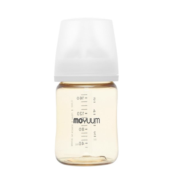 Bình sữa nhựa PPSU Moyuum thế hệ 3 cổ rộng 170ml