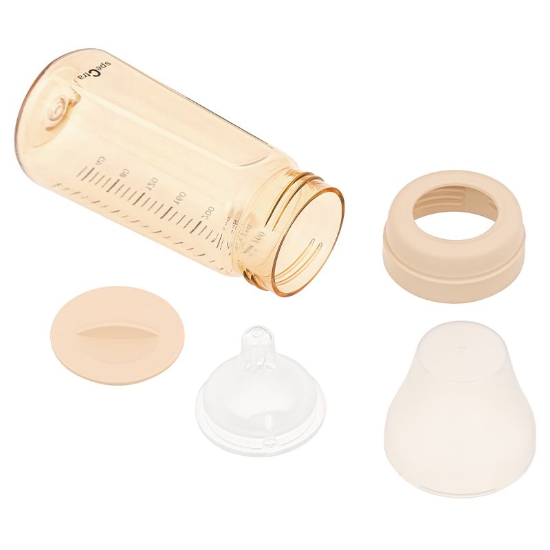 Bình sữa nhựa PPSU Spectra cổ rộng 260ml (3-5 tháng)