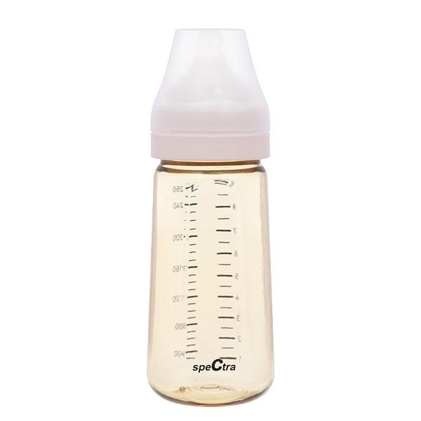 Bình sữa nhựa PPSU Spectra cổ rộng 260ml (5-7 tháng)
