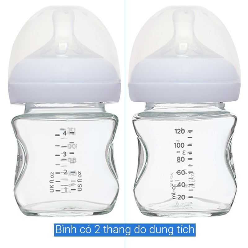 Bình sữa thủy tinh Philips Avent SCY930/01 cổ rộng 120ml
