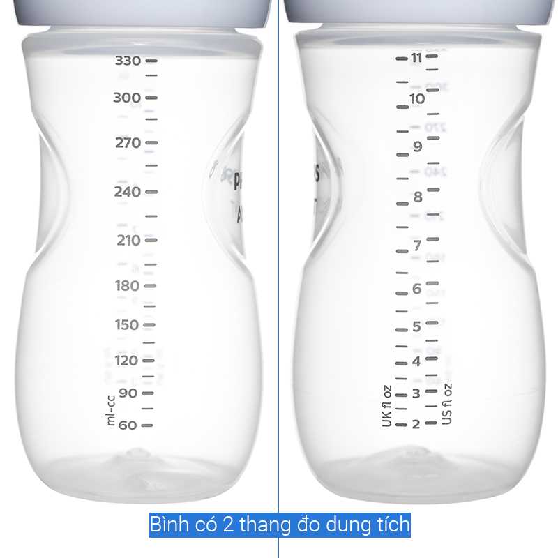Bình sữa nhựa PP Philips Avent SCY906/01 cổ rộng 330ml