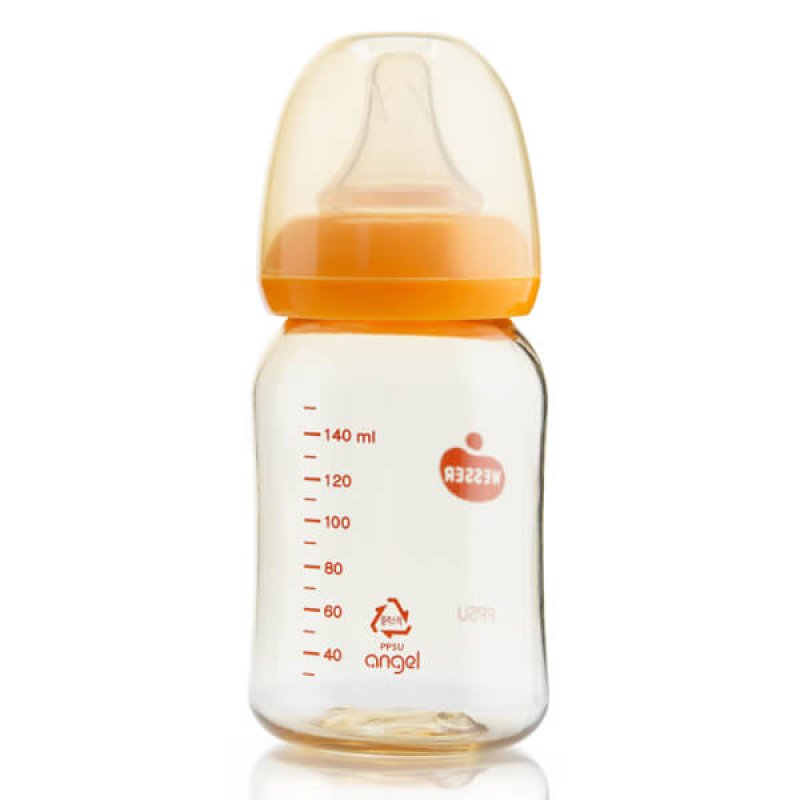 Bình sữa nhựa PPSU Wesser TBSWPP140 cổ hẹp 140ml