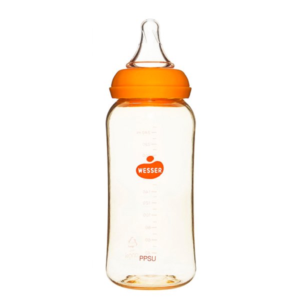 Bình sữa nhựa PPSU Wesser TBSWPP250 cổ hẹp 250ml