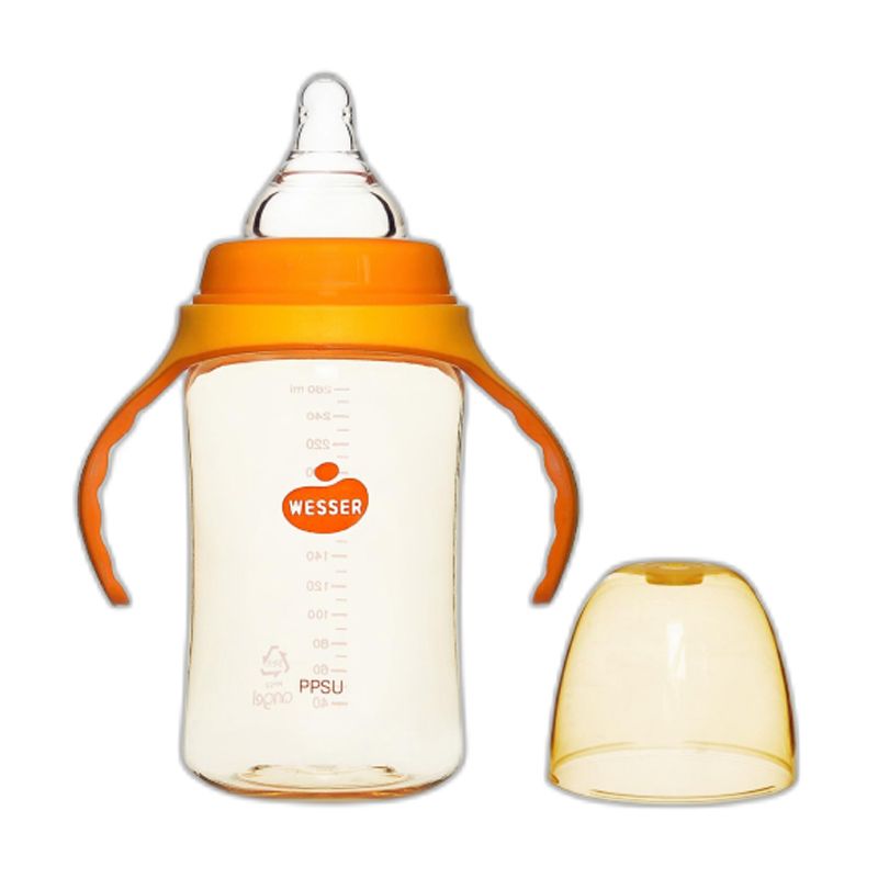 Bình sữa nhựa PPSU Wesser TBSWPP260 cổ rộng 260ml