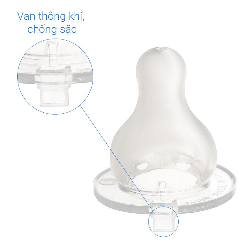 Bình sữa nhựa PP Pur Comfort Feeder 1603 cổ hẹp 250ml