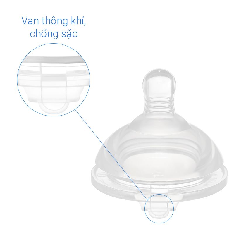 Bình sữa nhựa PP Pur Milk Safe 9811 cổ rộng 150ml