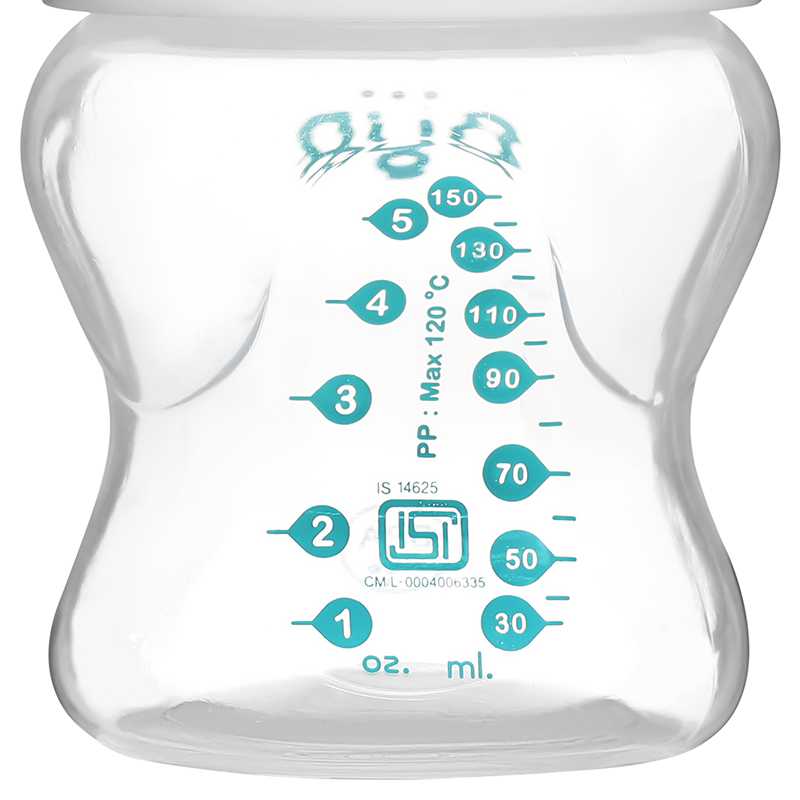 Bình sữa nhựa PP Pur Milk Safe 9811 cổ rộng 150ml