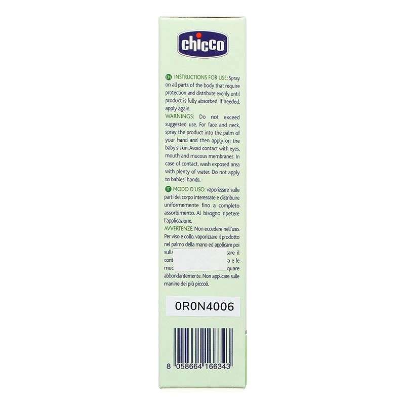 Xịt xua muỗi cho bé Chicco Naturaiz 100ml