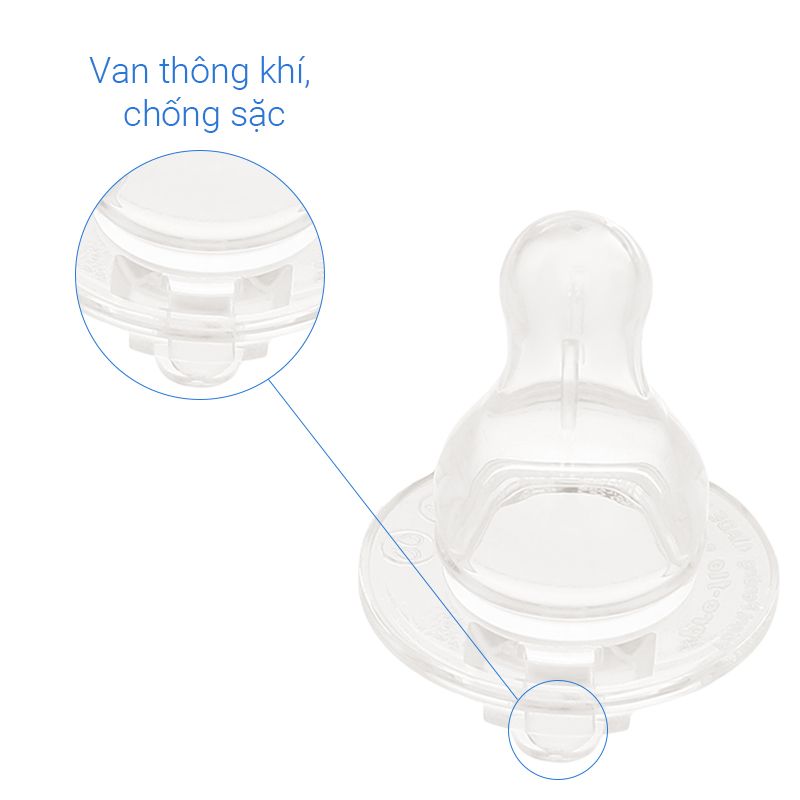 Bình sữa nhựa PP Pur Advanced 1802 cổ hẹp 250ml