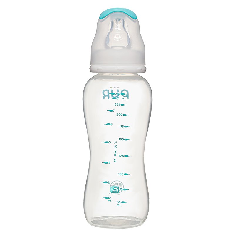 Bình sữa nhựa PP Pur Advanced 1802 cổ hẹp 250ml