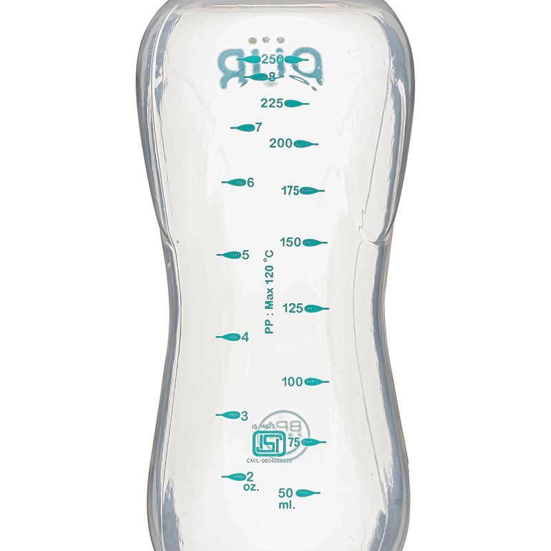 Bình sữa nhựa PP Pur Advanced 1802 cổ hẹp 250ml