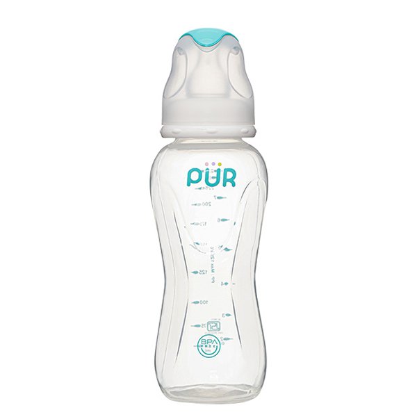 Bình sữa nhựa PP Pur Advanced 1802 cổ hẹp 250ml