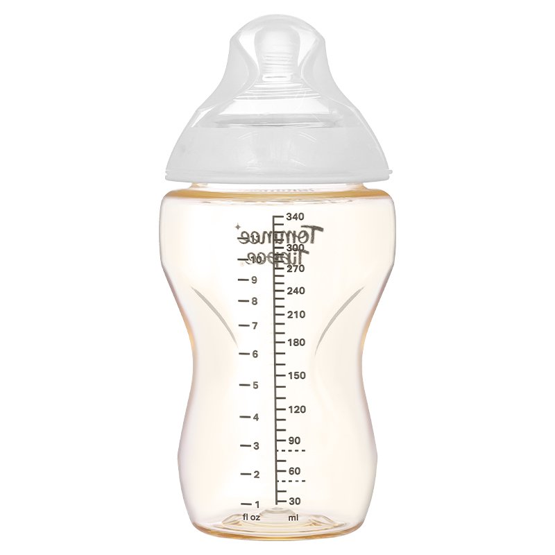 Bình sữa nhựa PPSU Tommee Tippee Natural Start cổ rộng 340ml - Mẫu mới