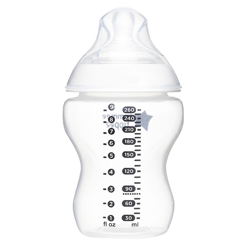 Bình sữa nhựa PP Tommee Tippee Natural Start 423905 cổ rộng 260ml