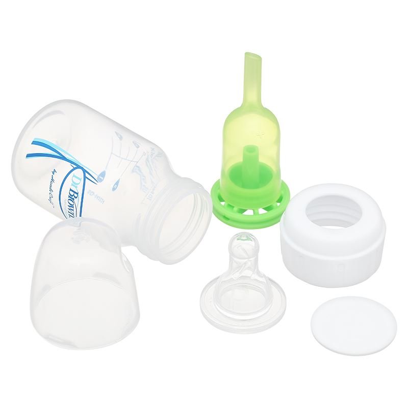 Bình sữa nhựa PP Dr. Brown's SB2100-GBX cổ hẹp 60ml