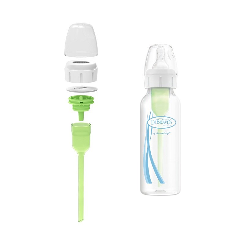 Bình sữa nhựa PP Dr. Brown's cổ hẹp 250ml