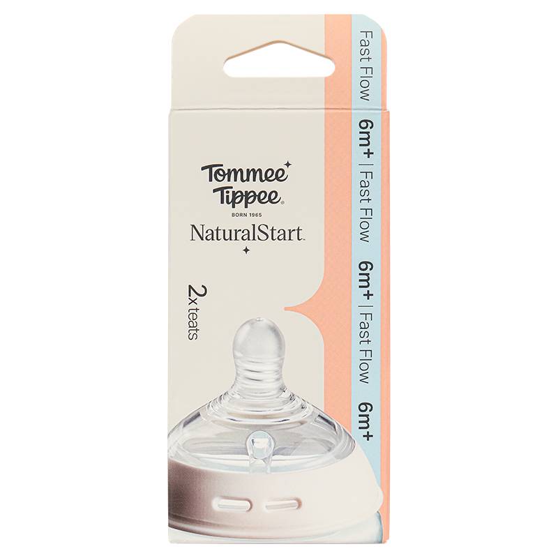 Bộ 2 núm ti Tommee Tippee Natural Start size 3 mẫu mới (từ 6 tháng)
