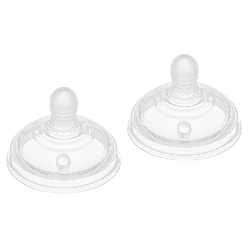 Bộ 2 núm ti Tommee Tippee Natural Start cổ rộng size 3 (từ 6 tháng)