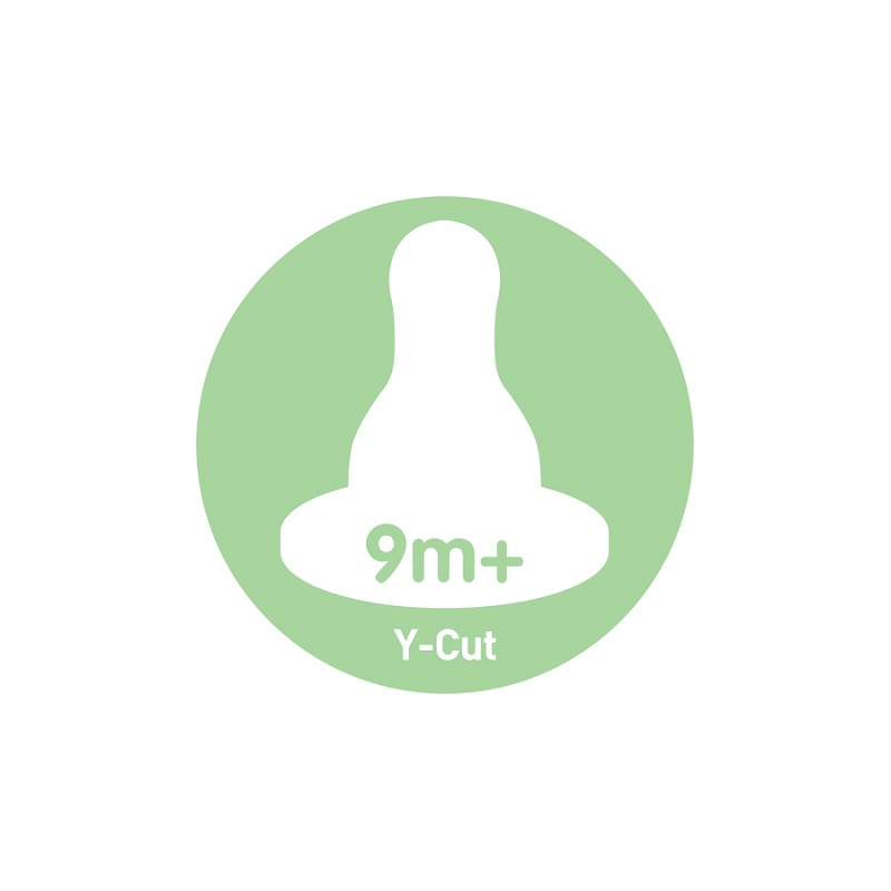 Bộ 2 núm ti Dr.Brown's cổ hẹp size Y (từ 9 tháng)