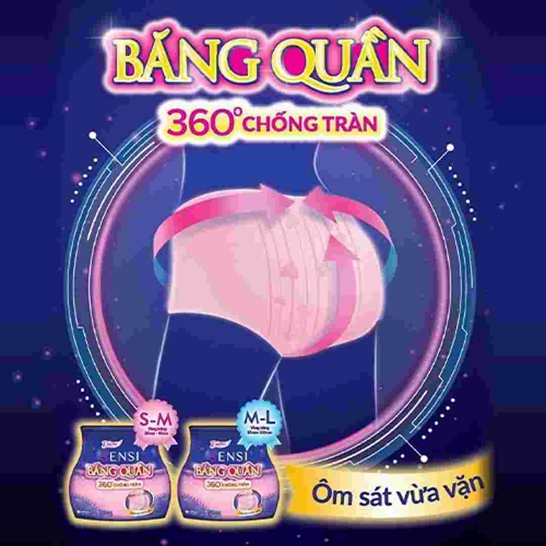 Băng Vệ Sinh Diana Dạng Quần Ban Đêm Size M-L 5 Cái