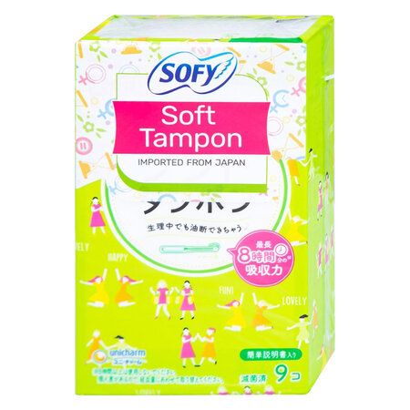 Băng Vệ Sinh Sofy Soft Tampon Super Siêu Thấm 9 Cái