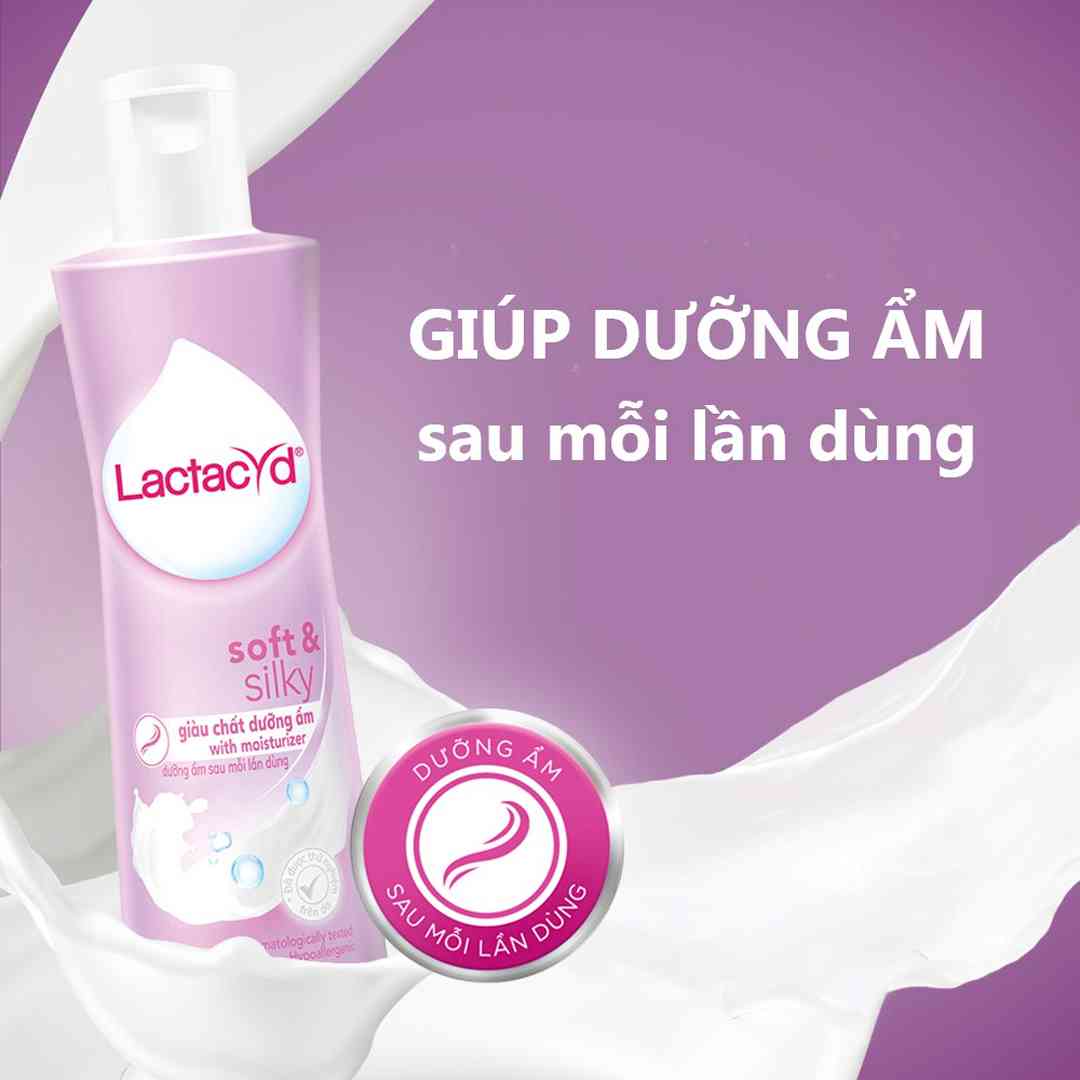 Dung Dịch Vệ Sinh Phụ Nữ Lactacyd Dưỡng Ẩm 250ml
