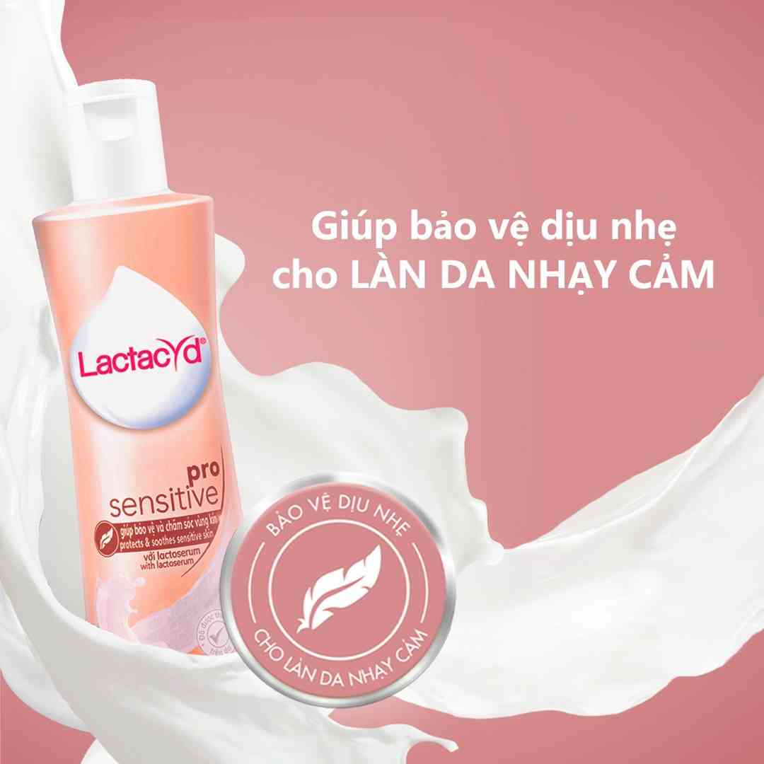 Dung Dịch Vệ Sinh Phụ Nữ Lactacyd Cho Da Nhạy Cảm 250ml