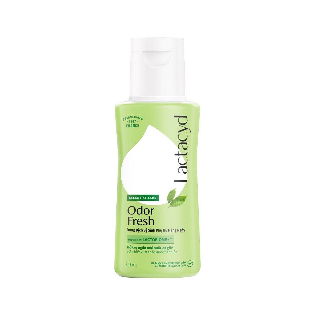Dung Dịch Vệ Sinh Phụ Nữ Lactacyd Ngăn Mùi 24H 60ml