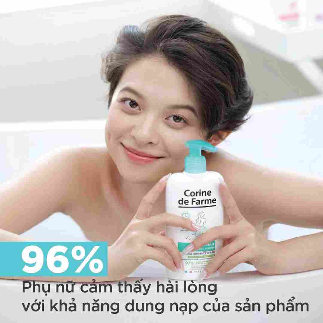 Gel Vệ Sinh Phụ Nữ Corine de Farme Tươi Mát Da 250ml