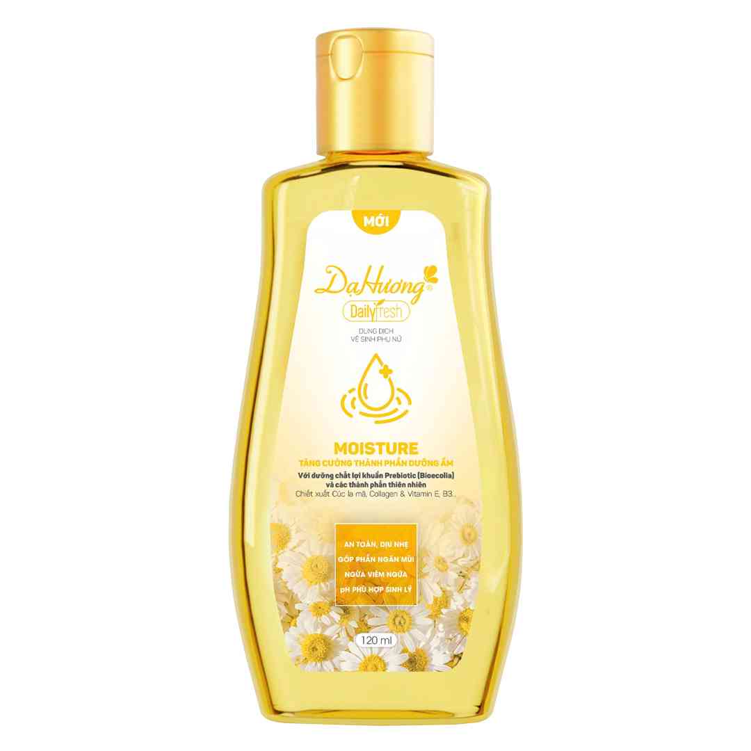 Dung Dịch Vệ Sinh Phụ Nữ Dạ Hương Dưỡng Ẩm 120ml