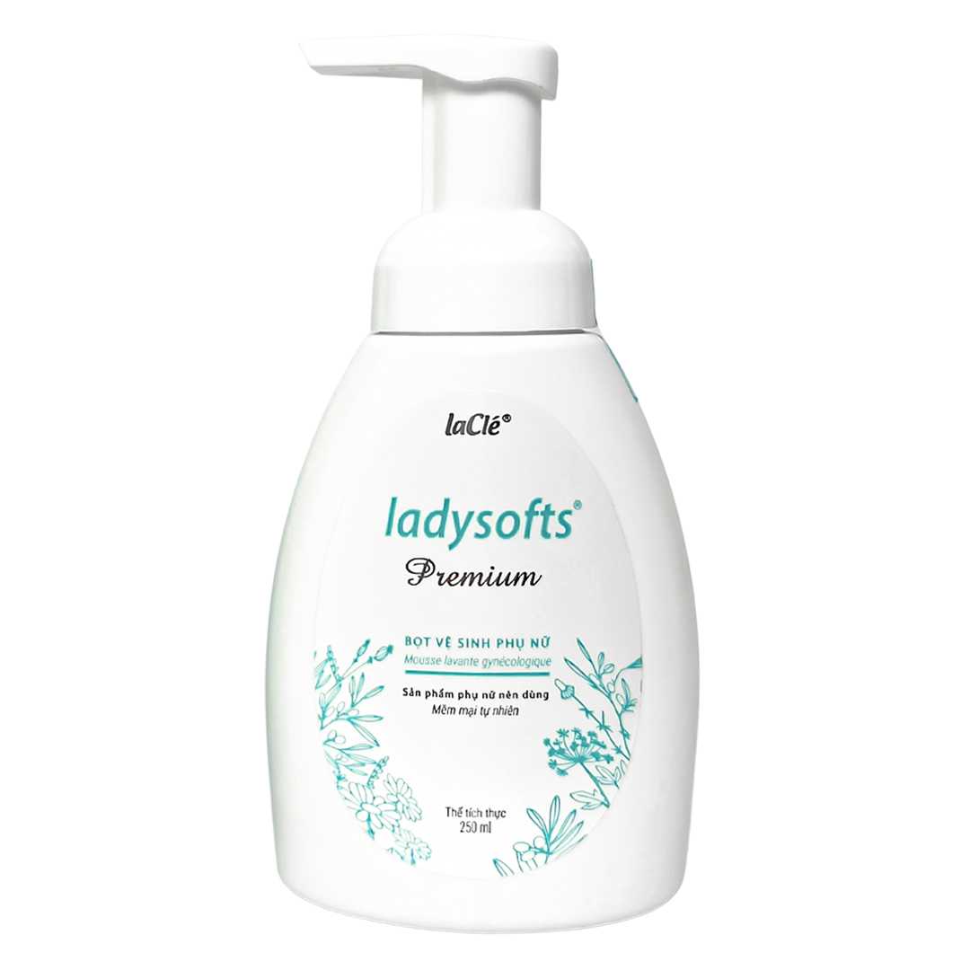 Dung Dịch Vệ Sinh Phụ Nữ Ladysofts Premium Dạng Bọt 250ml