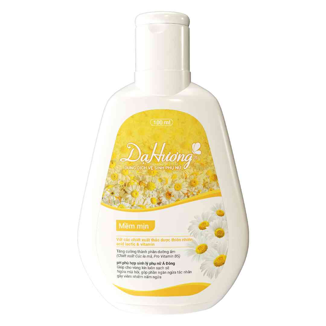 Dung Dịch Vệ Sinh Phụ Nữ Dạ Hương Mềm Mịn 100ml