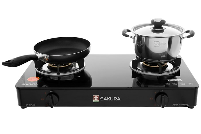 Bếp ga đôi Sakura SA-2375GB