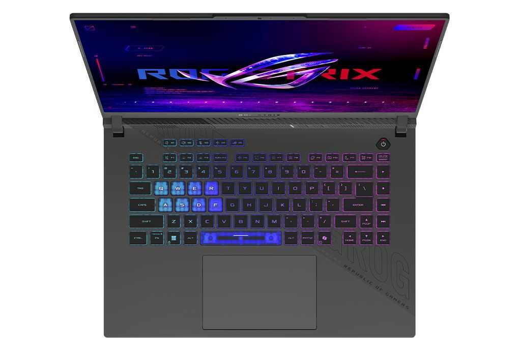Laptop Asus Gaming ROG Strix G16 G614PH S5101W (R9 8940HX, 16GB, 512GB, RTX 5050 WQXGA 240Hz)