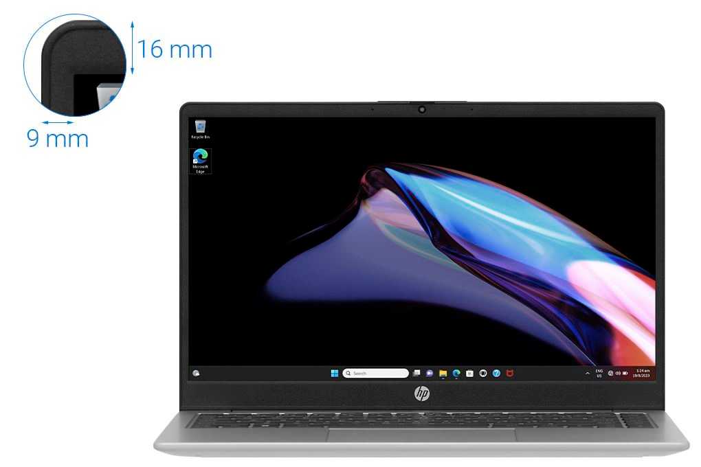 Laptop HP 245 G10 B8PF9AT (R5 7530U, 8GB, 512GB, Full HD)