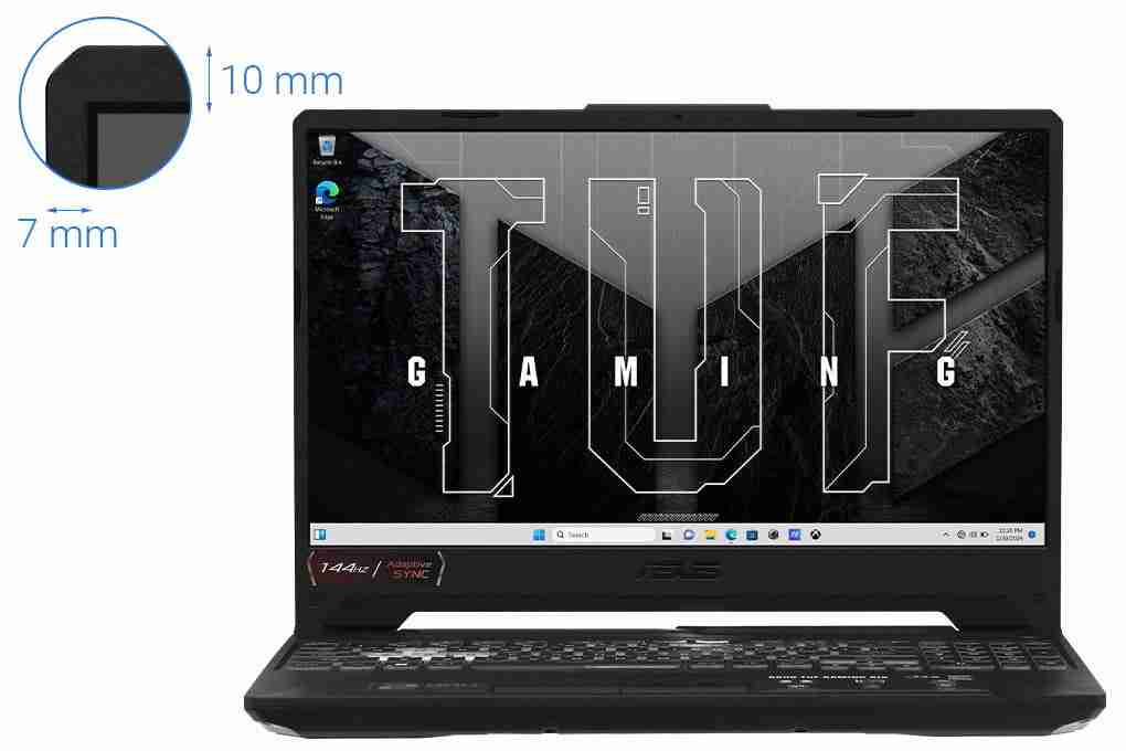 Laptop Asus TUF Gaming FA506NCQ HN005W (R7 170, RTX 3050 4GB, 16GB, 512GB, FHD 144Hz)