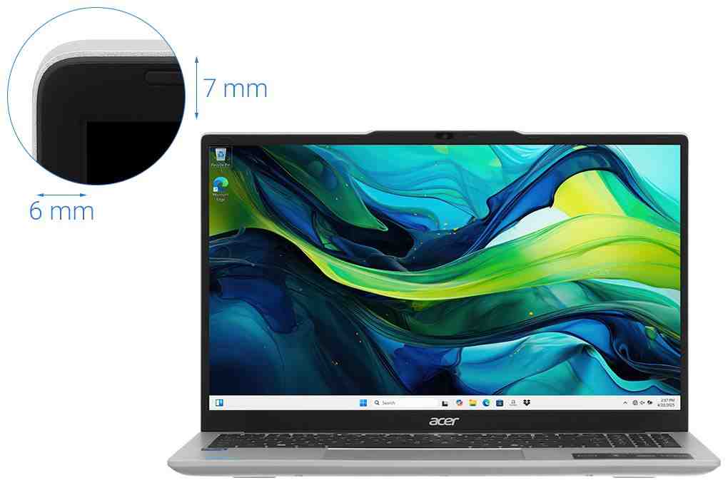 Laptop Acer Aspire Lite 15 AL15-71P-517D NX.J7KSV.001 (i5-12450H, 16GB, 512GB, Full HD)