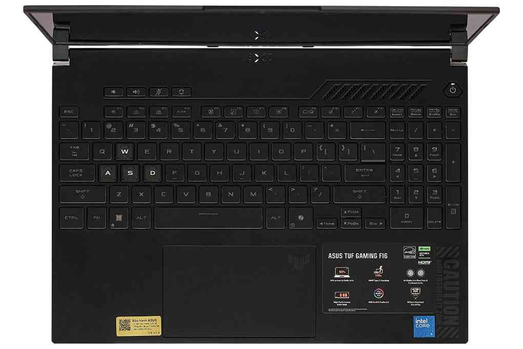 Laptop Asus TUF Gaming F16 FX607VJ RL034W (Core 5 210H, RTX 3050 6GB, 16GB, 512GB, FHD+ 144Hz)